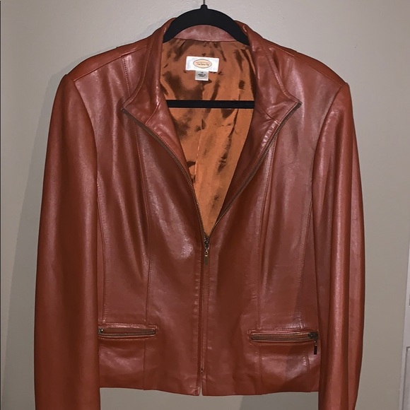 Talbots Jackets & Blazers - Talbots leather jacket